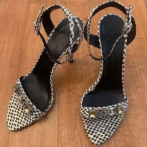 Proenza Schouler patterned heels. Size 36.